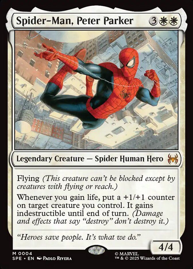 Spider-Man, Peter Parker SPE_4 (Foil)