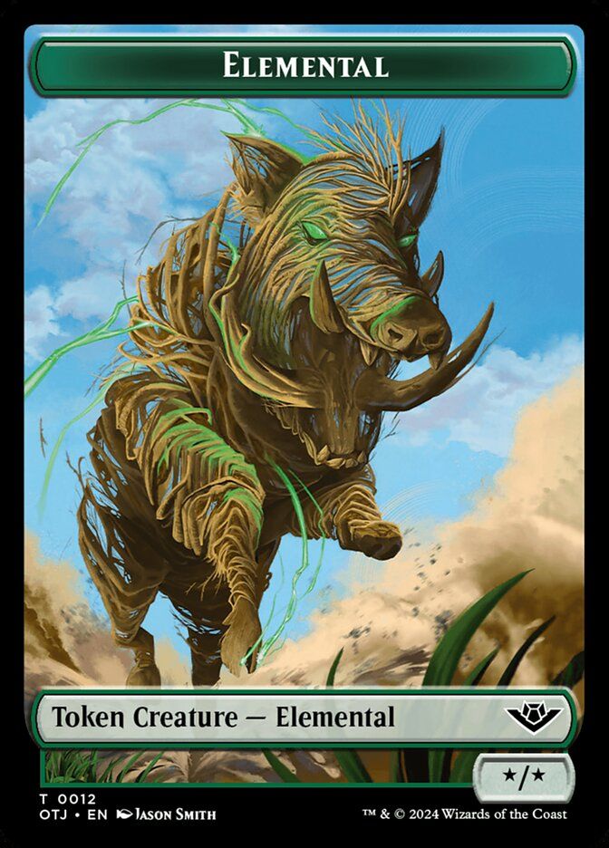 Elemental Token OTJ_12 Elemental Token OTJ_12