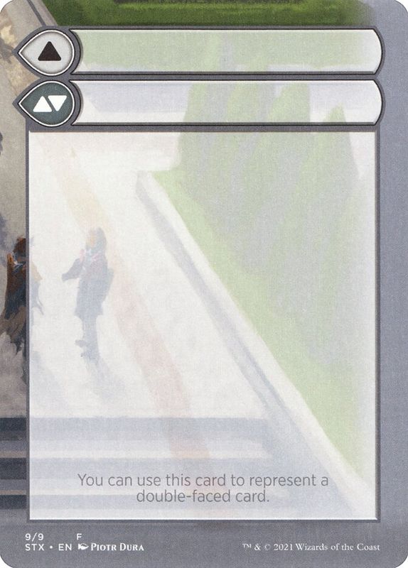 Double-Faced Substitute Card STX_9
