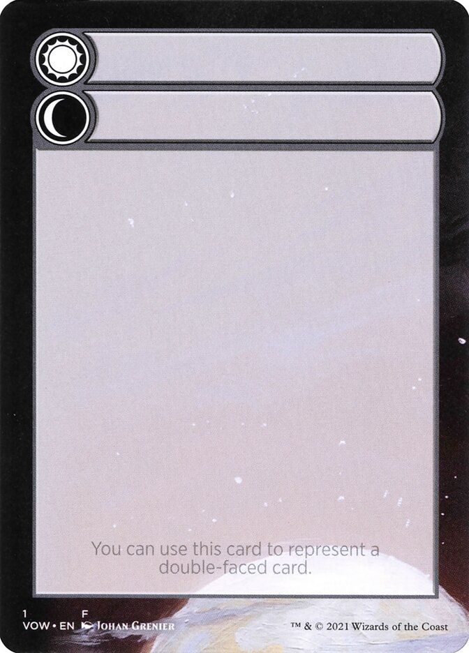 Double-Faced Substitute Card VOW_1 Double-Faced Substitute Card VOW_1