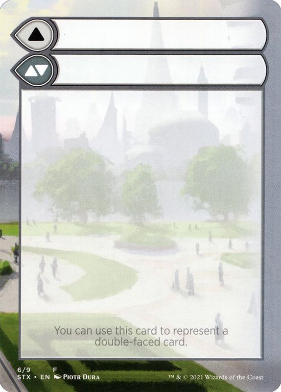 Double-Faced Substitute Card STX_6