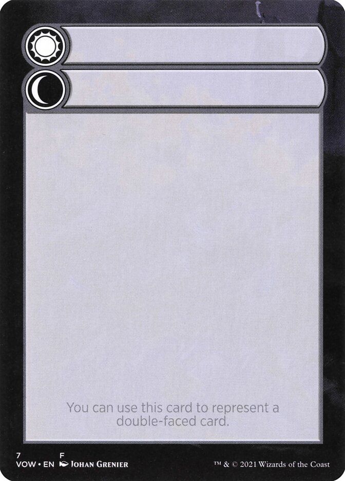 Double-Faced Substitute Card VOW_7