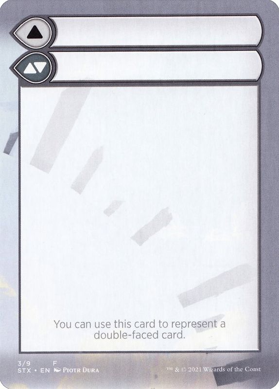 Double-Faced Substitute Card STX_3