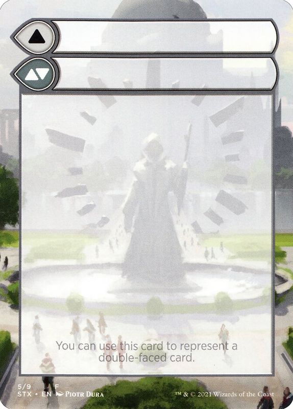 Double-Faced Substitute Card STX_5