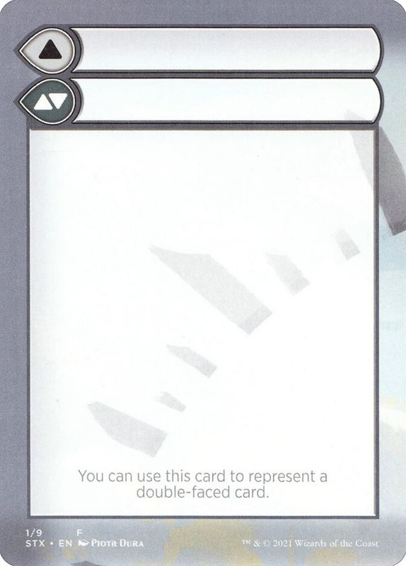 Double-Faced Substitute Card STX_1