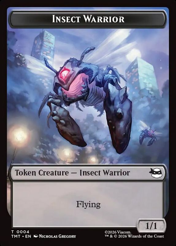 Insect Warrior Token TMT_4