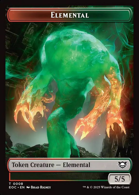 Elemental Token EOC_8