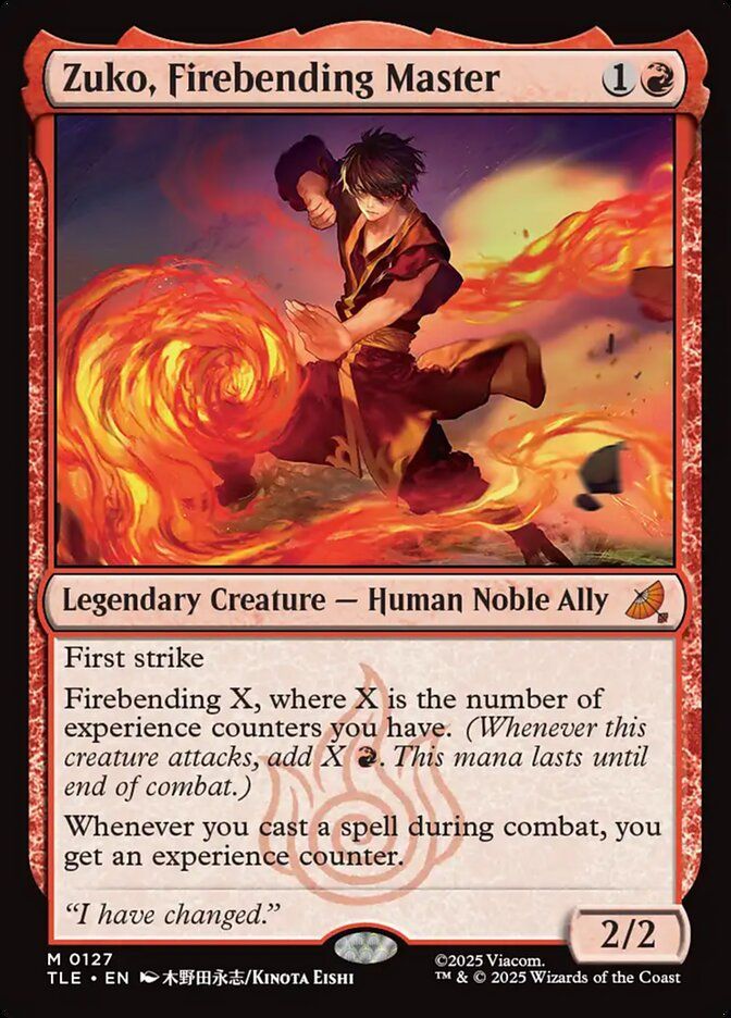 Zuko, Firebending Master TLE_127