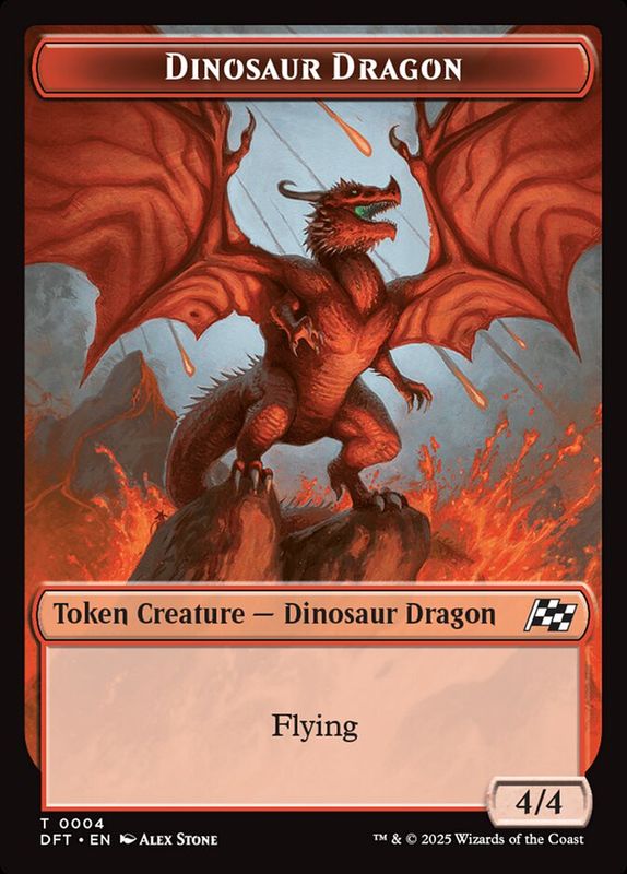 Dinosaur Dragon Token DFT_4 Dinosaur Dragon Token DFT_4