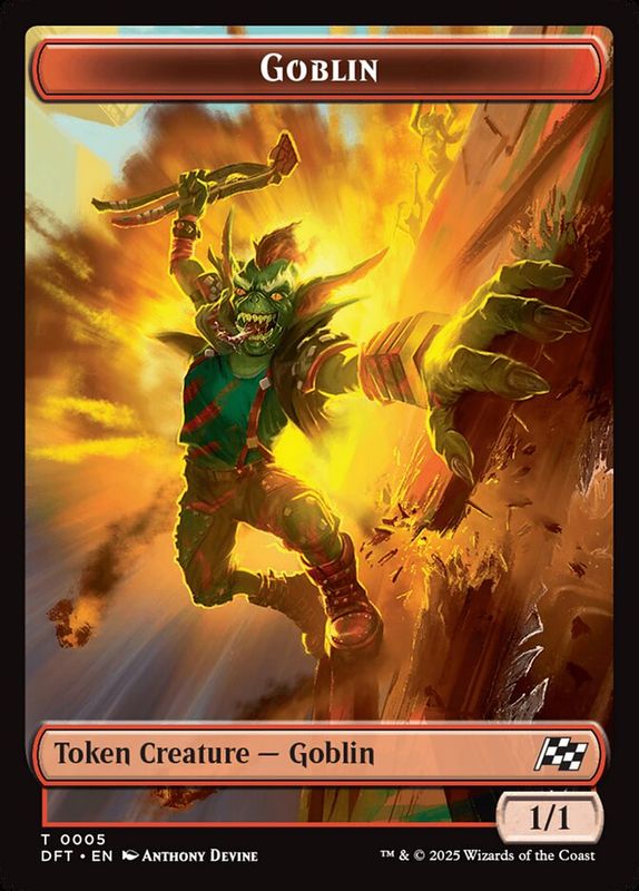 Goblin Token DFT_5 Goblin Token DFT_5