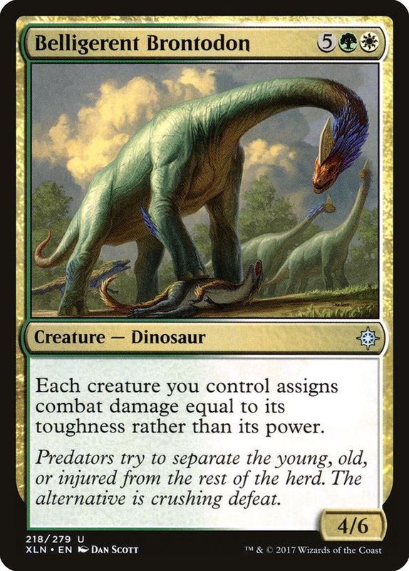 Belligerent Brontodon XLN_218 Belligerent Brontodon XLN_218