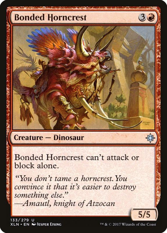Bonded Horncrest XLN_133 Bonded Horncrest XLN_133