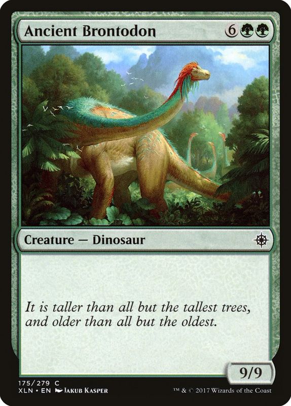 Ancient Brontodon XLN_175 Ancient Brontodon XLN_175