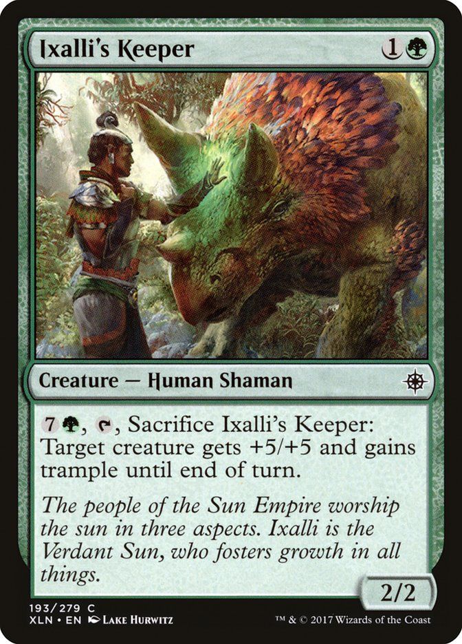Ixalli's Keeper XLN_193