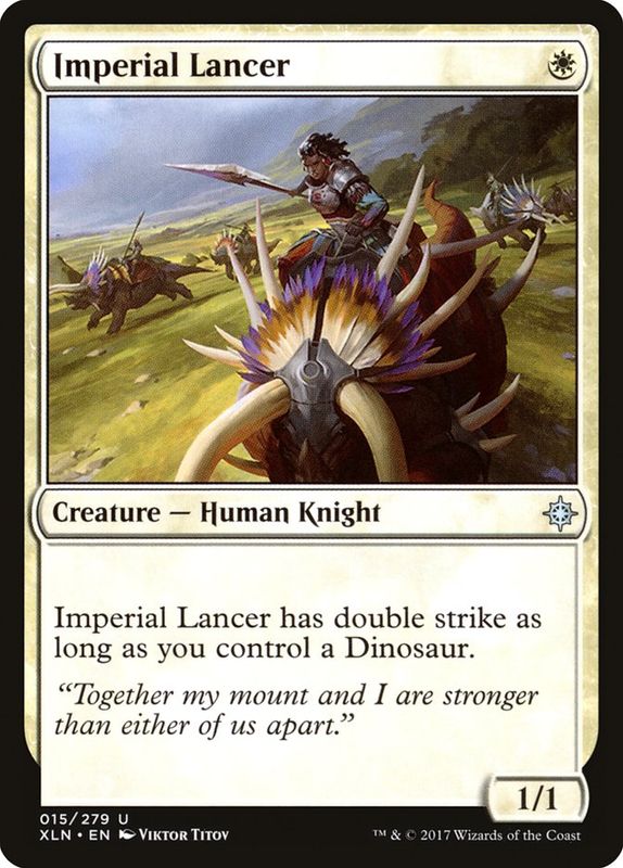 Imperial Lancer XLN_15 Imperial Lancer XLN_15