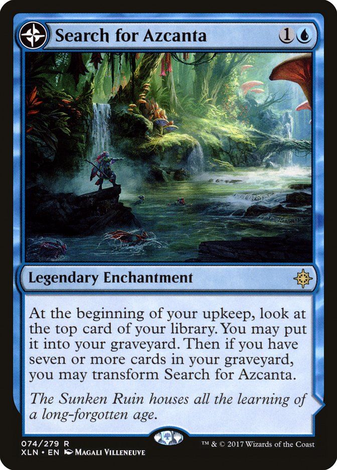 Search for Azcanta // Azcanta, the Sunken Ruin XLN_74