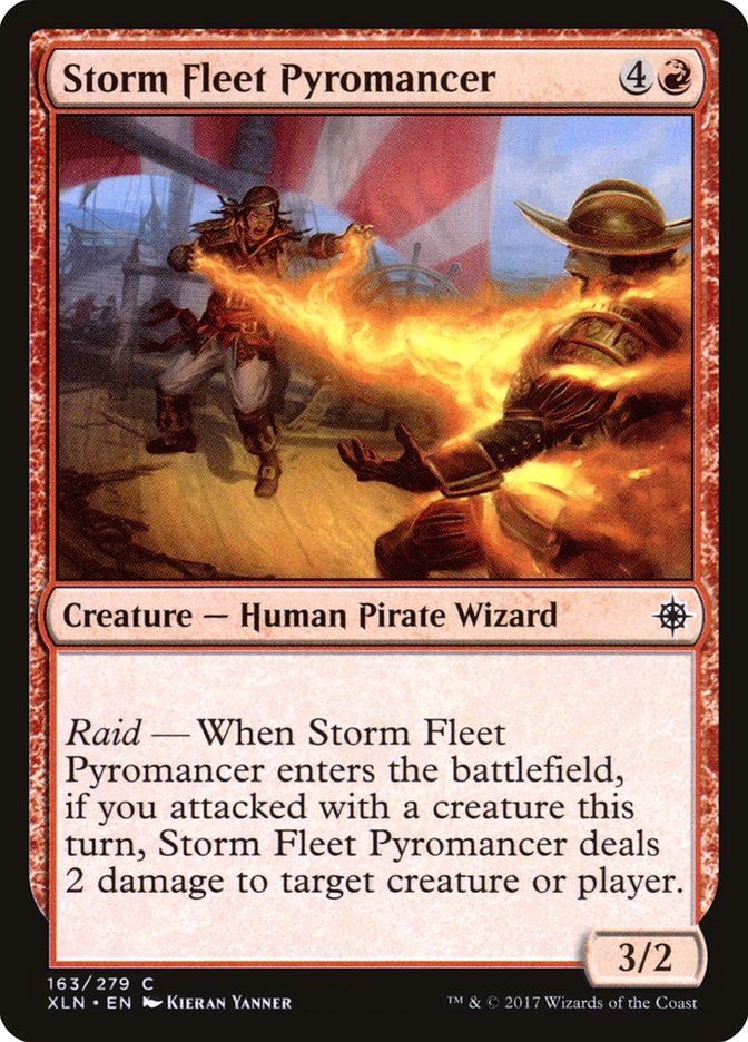 Storm Fleet Pyromancer XLN_163
