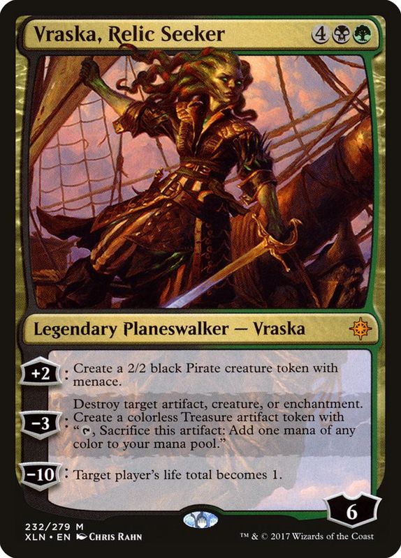 Vraska, Relic Seeker XLN_232 Vraska, Relic Seeker XLN_232