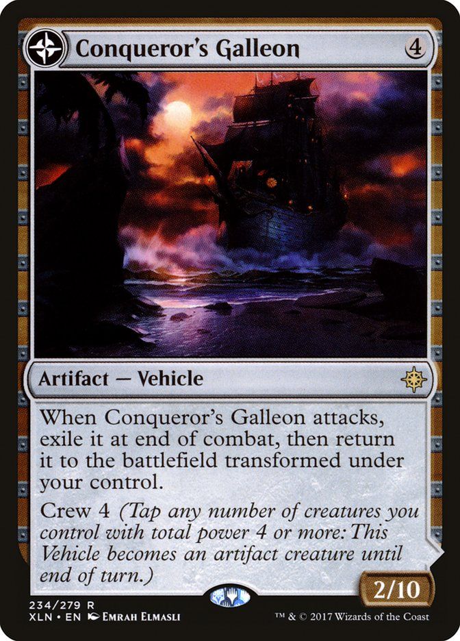 Conqueror's Galleon // Conqueror's Foothold XLN_234