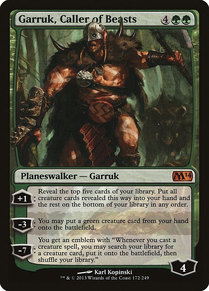 Garruk, Caller of Beasts M14_172