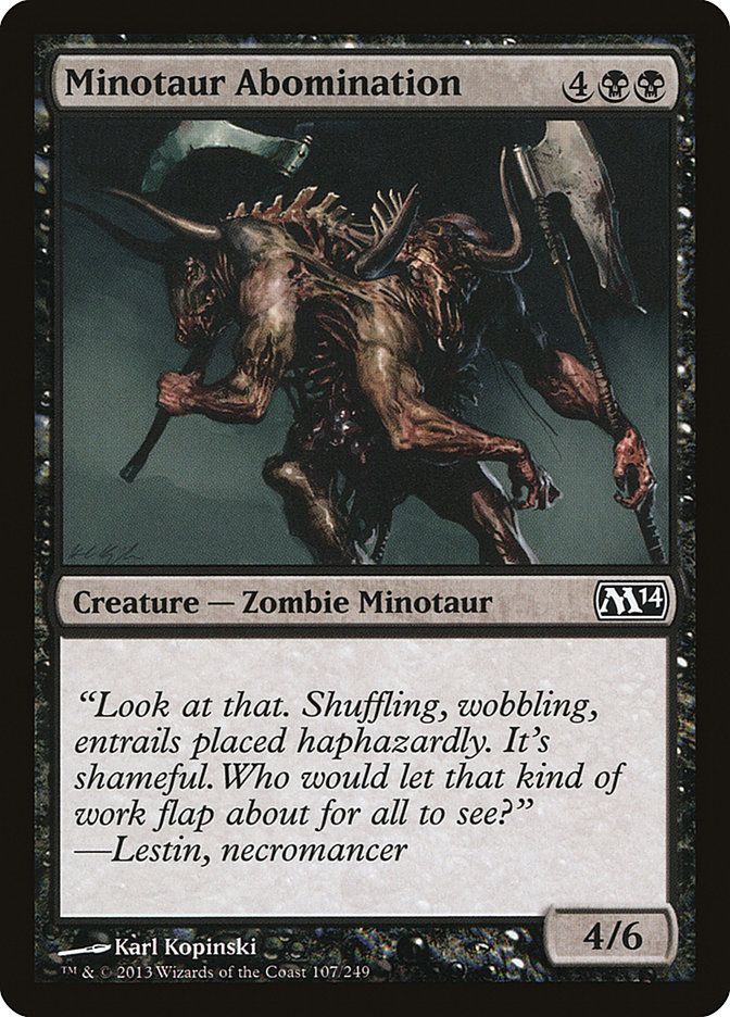 Minotaur Abomination M14_107
