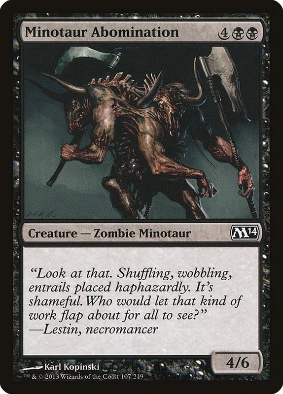 Minotaur Abomination M14_107