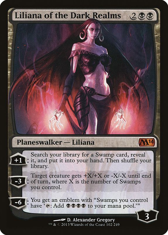 Liliana of the Dark Realms M14_102