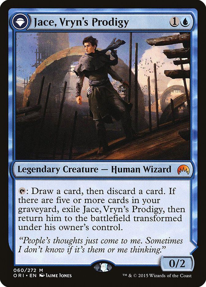Jace, Vryn's Prodigy // Jace, Telepath Unbound ORI_60
