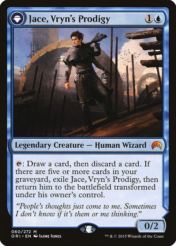 Jace, Vryn's Prodigy // Jace, Telepath Unbound ORI_60