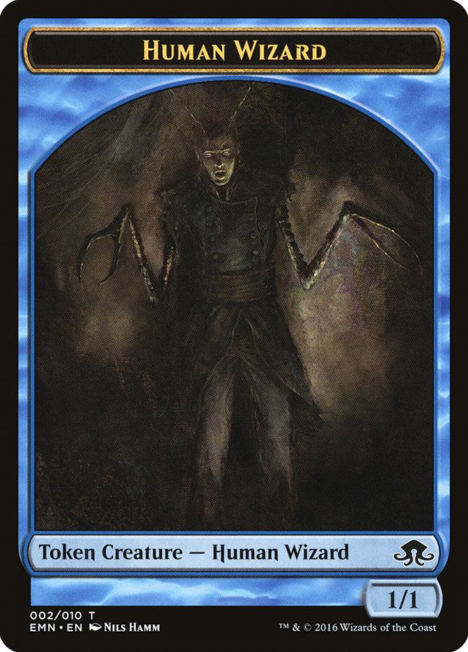 Human Wizard Token EMN_2