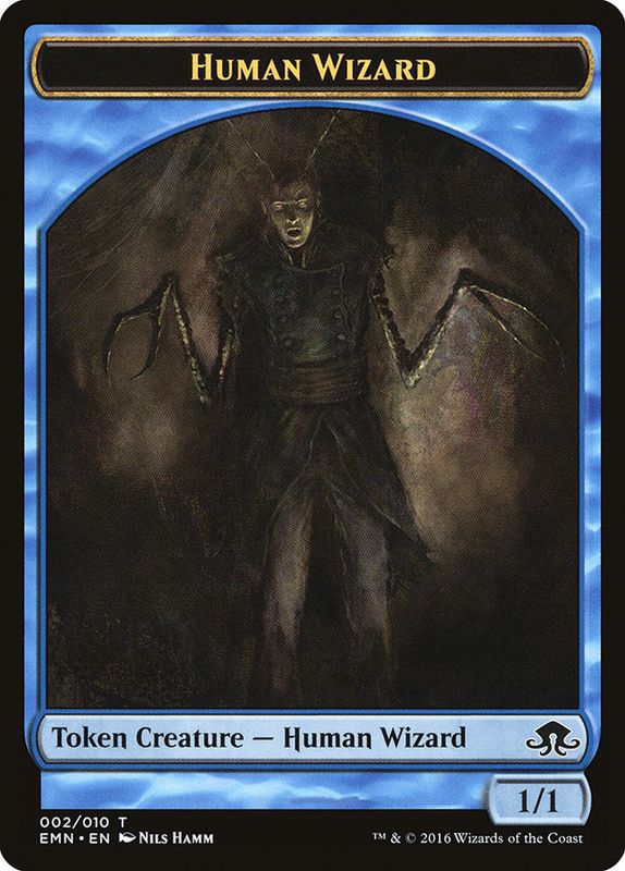 Human Wizard Token EMN_2