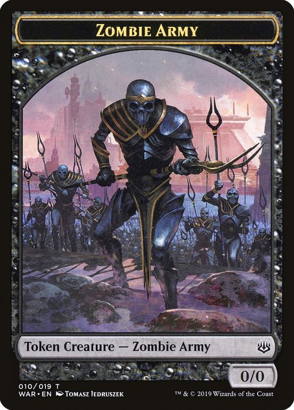 Zombie Army Token WAR_10