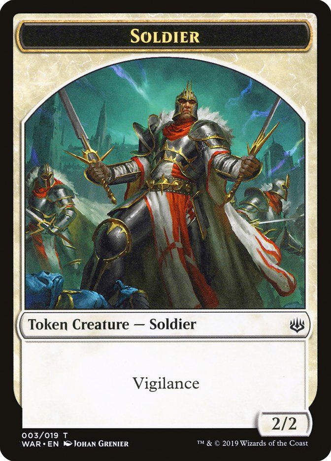 Soldier Token WAR_3 Soldier Token WAR_3