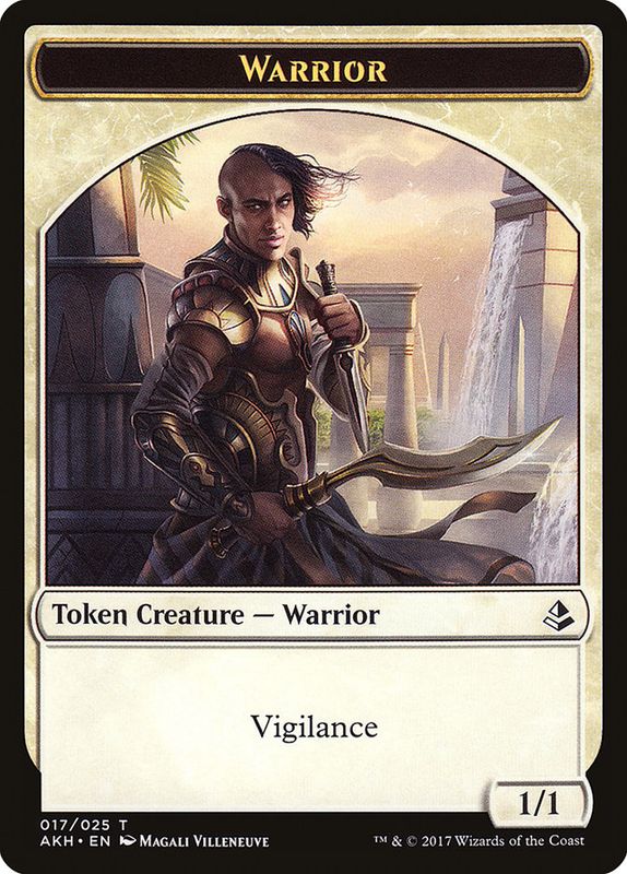 Warrior Token AKH_17