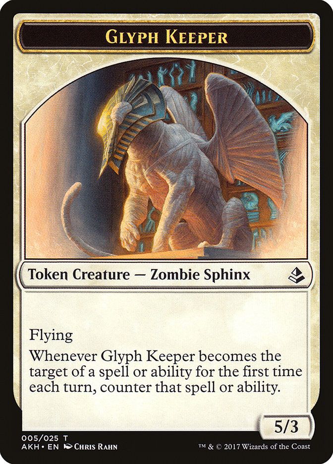 Glyph Keeper Token AKH_5