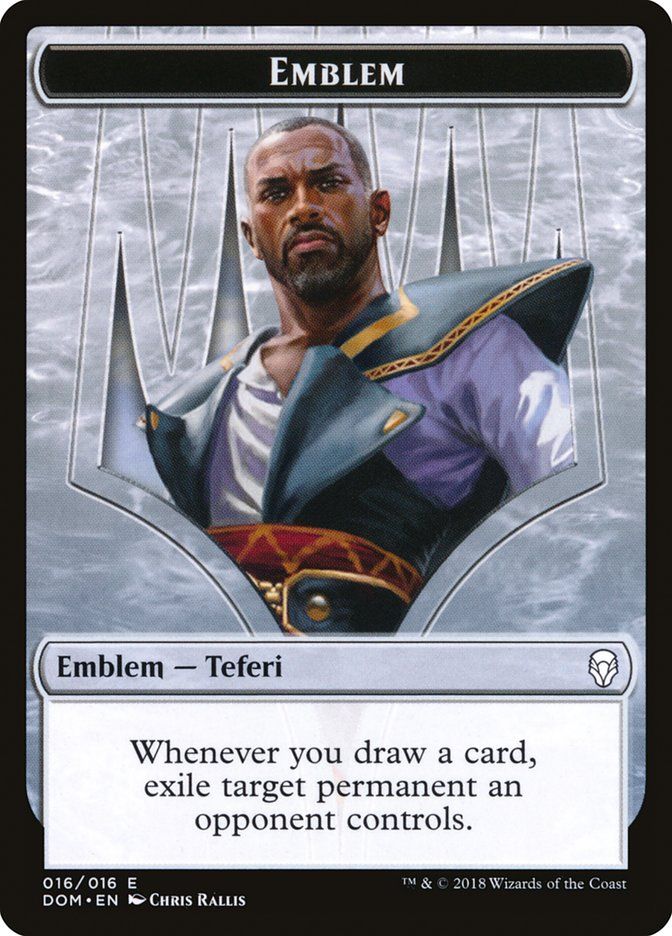 Teferi, Hero of Dominaria Emblem Token DOM_16