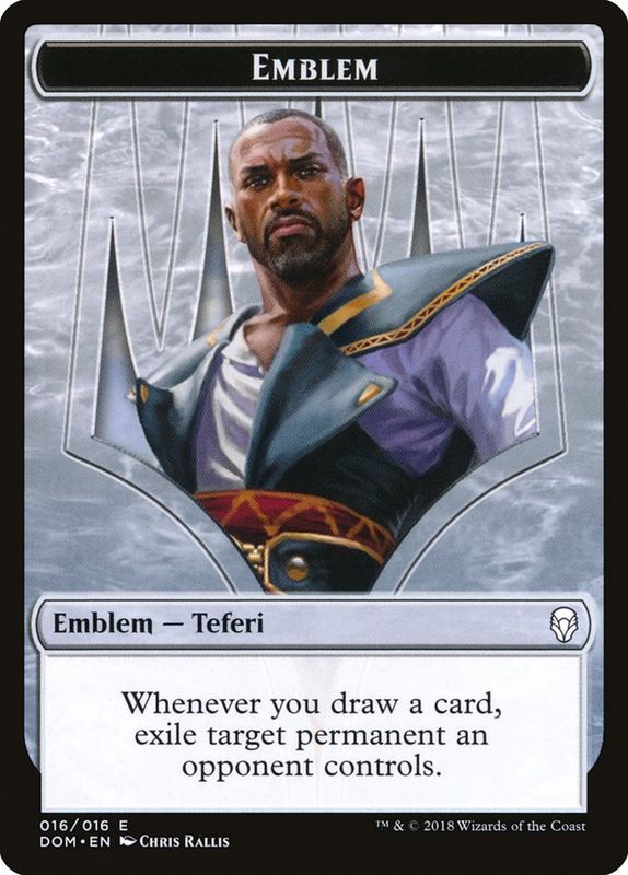 Teferi, Hero of Dominaria Emblem Token DOM_16