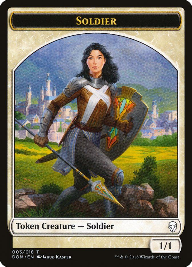 Soldier Token DOM_3 Soldier Token DOM_3