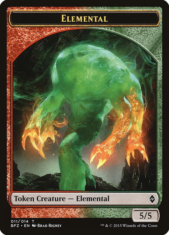 Elemental Token BFZ_11