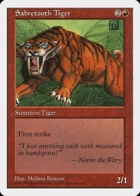 Sabretooth Tiger 5ED_264