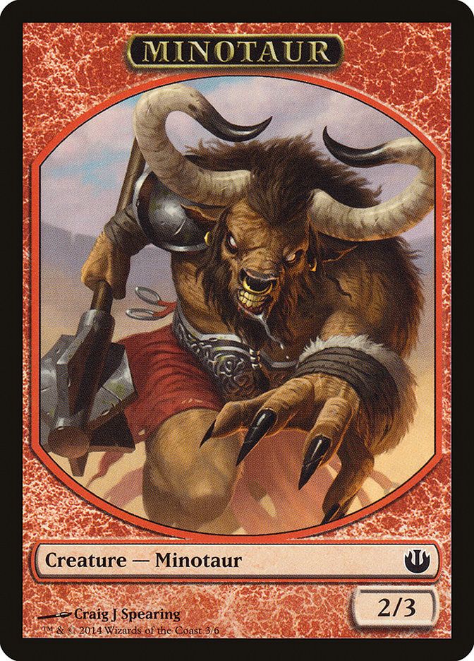 Minotaur Token JOU_3 Minotaur Token JOU_3