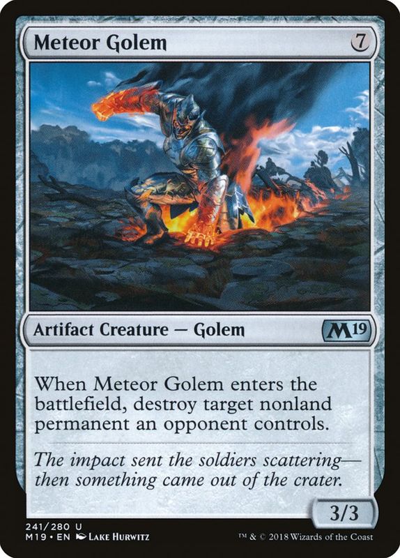 Meteor Golem M19_241 Meteor Golem M19_241
