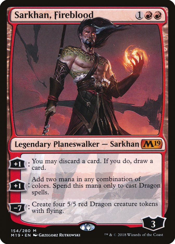 Sarkhan, Fireblood M19_154