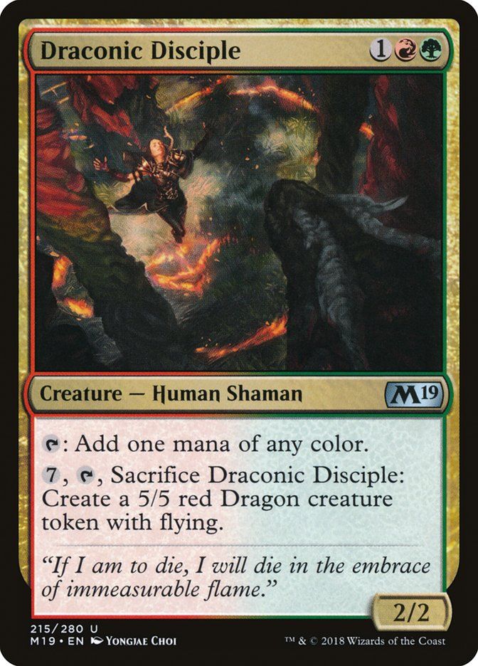 Draconic Disciple M19_215