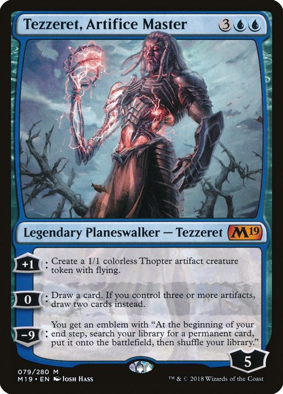 Tezzeret, Artifice Master M19_79 Tezzeret, Artifice Master M19_79