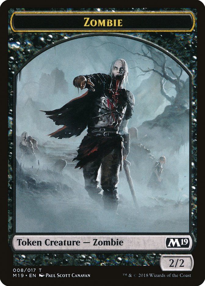 Zombie Token M19_8