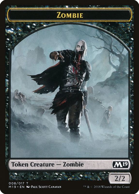 Zombie Token M19_8