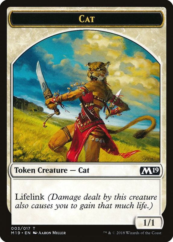 Cat Token M19_3