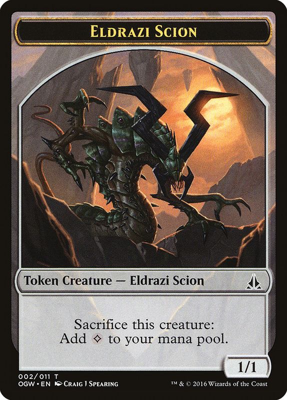 Eldrazi Scion Token OGW_2 Eldrazi Scion Token OGW_2