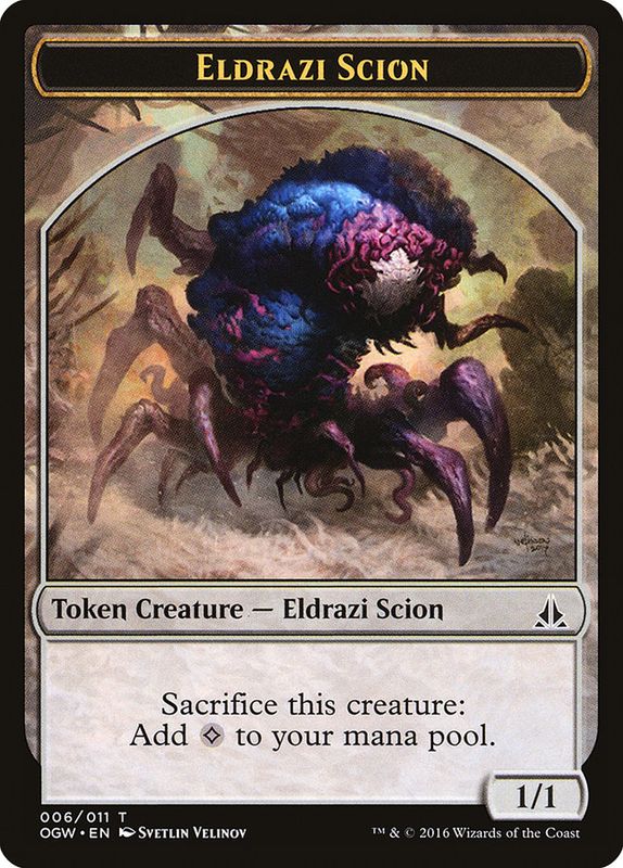 Eldrazi Scion Token OGW_6 Eldrazi Scion Token OGW_6